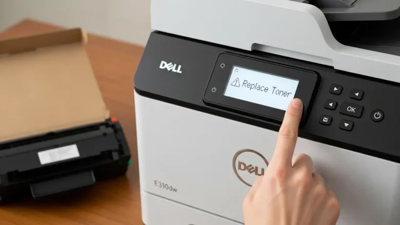 Dell E310dw: Fix Persistent ‘Replace Toner’ Message