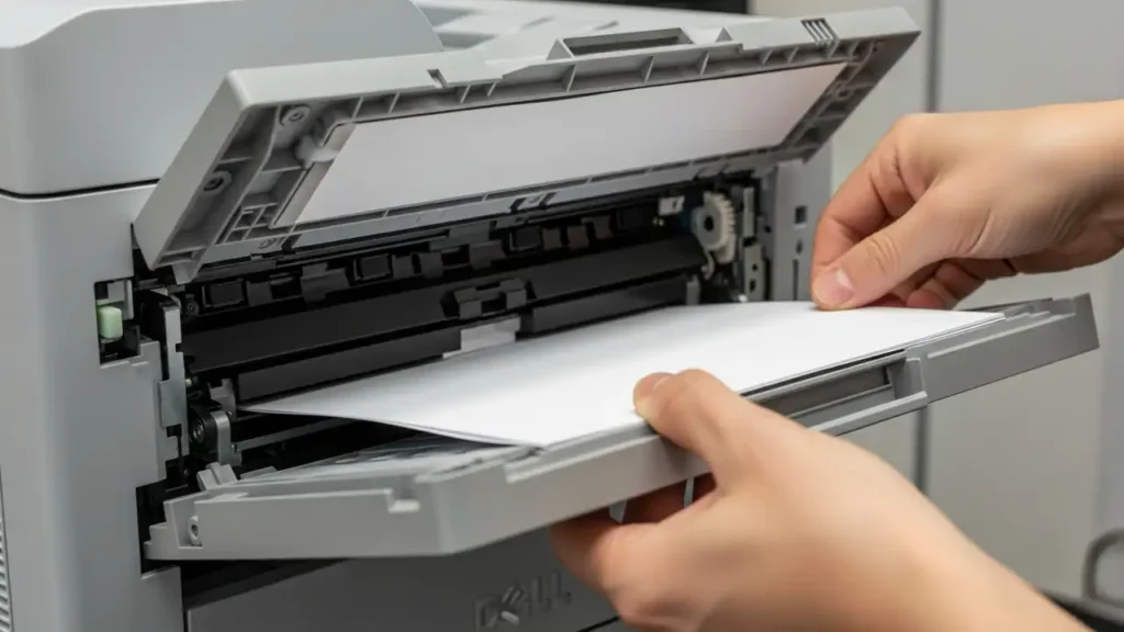 Dell C2660dn paper jam: Fix Error 050-12x in Duplex Unit