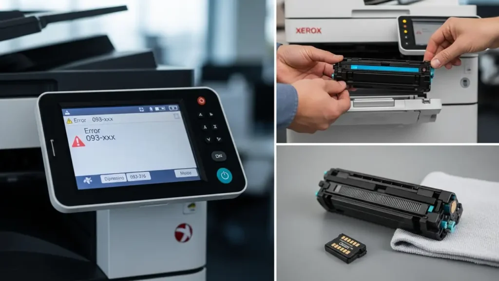 Xerox 093-xxx Error Code: Troubleshooting and Fixes