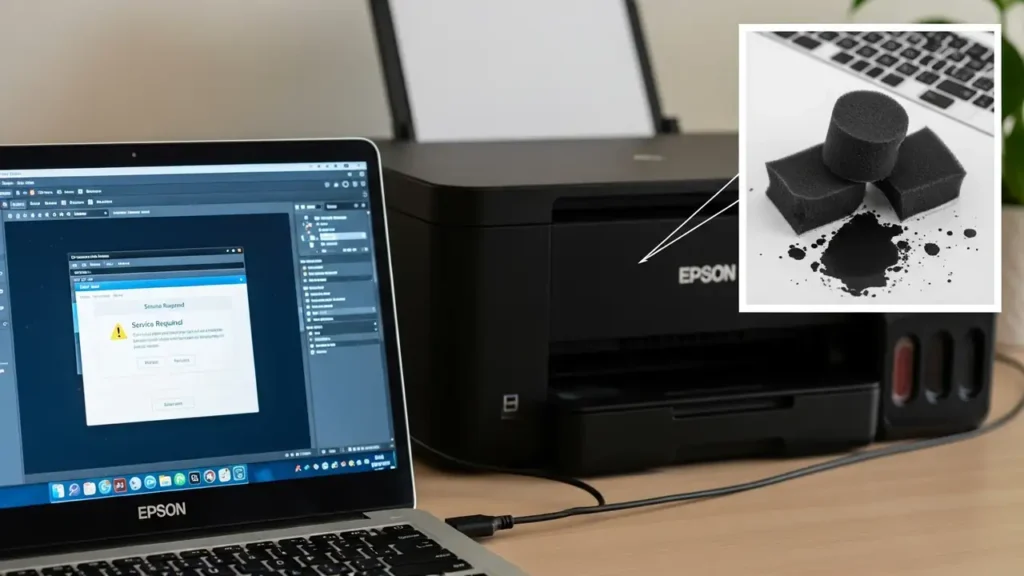 Epson service required waste ink pad: Fix EcoTank Error