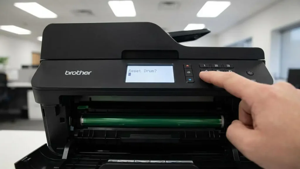 Drum Counter Reset: Fix Printer's "Replace Drum" Message