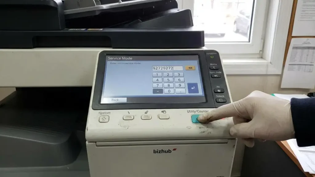 Konica Minolta admin password Reset Guide for Bizhub