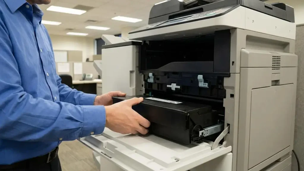 Konica waste toner box full Fixes and Maintenance Guide