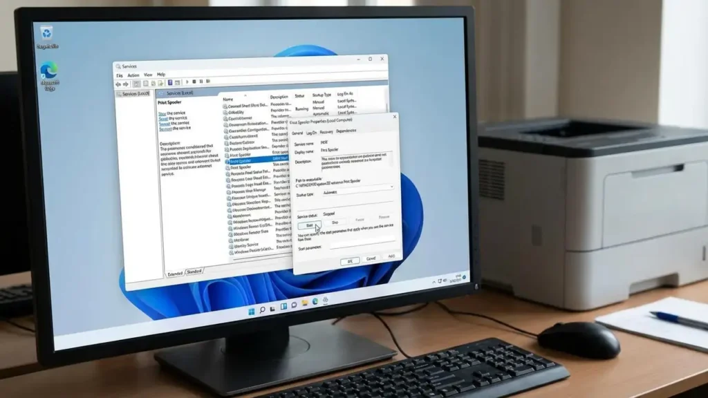laser printer stopped printing windows 11 After Update | Fix Guide