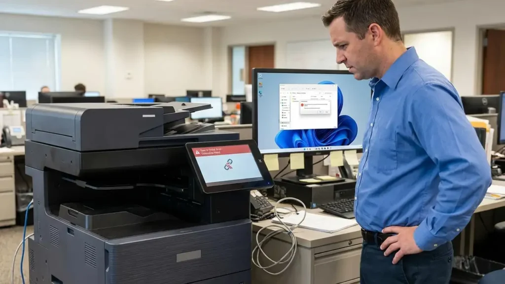 scan to folder not working on Windows 11 Fix SMB Scan Issues