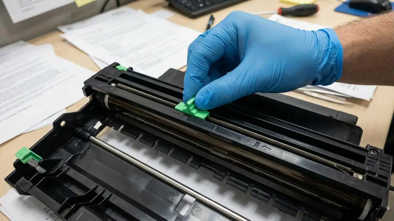 Printer Ghosting Streaks After Replacing Toner - How To Fix Laser Print Defects
