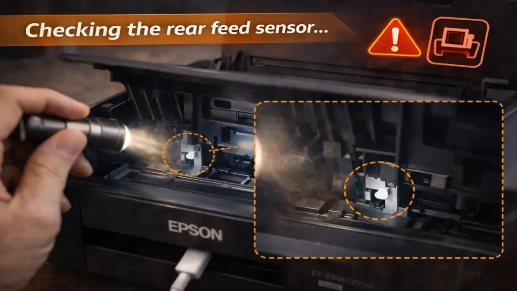 Epson ET-28002850 False Paper Jam What to Check