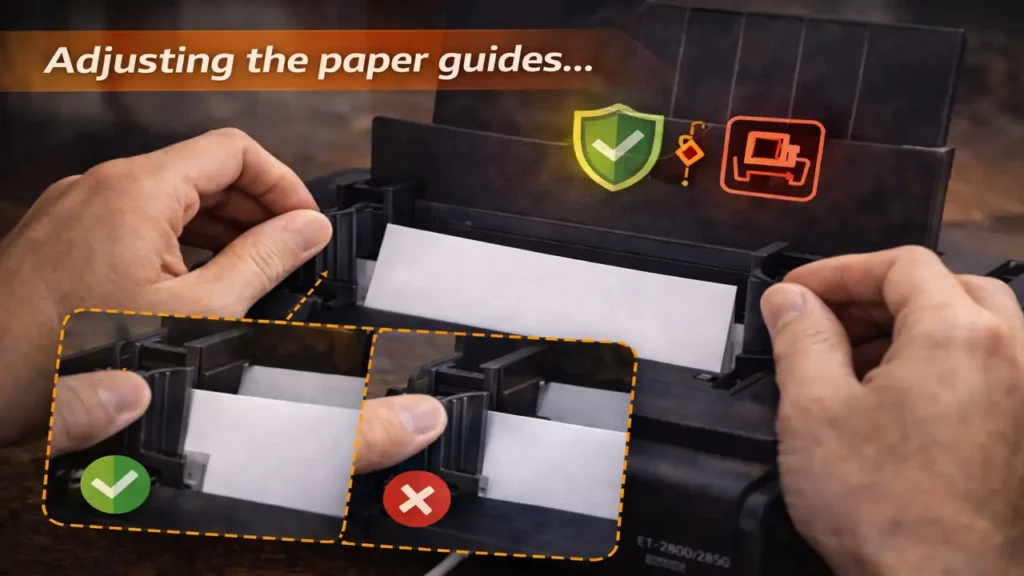 Epson ET-28002850 False Paper Jam What to Check