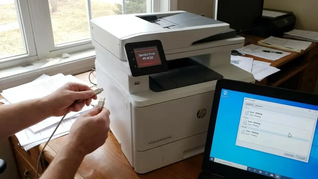 HP LaserJet M477 Error 49 How to Fix It