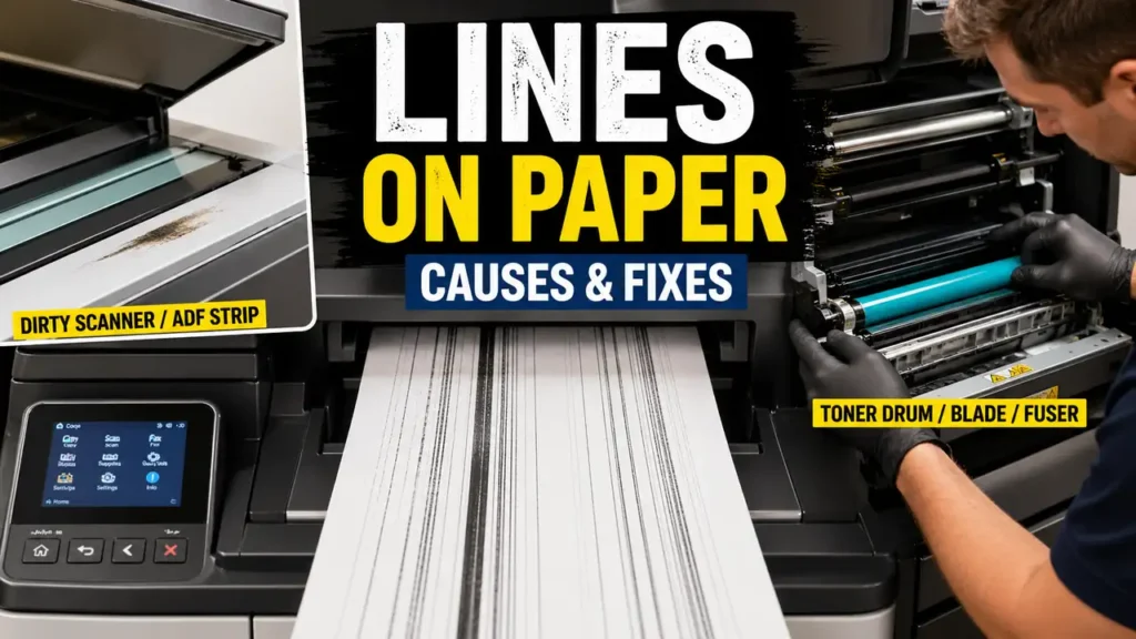 Lines on Paper What Causes Them and How to Fix Them