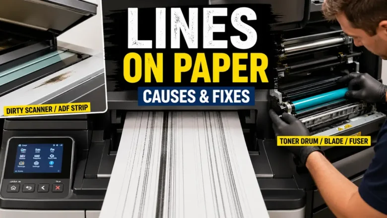 Lines on Paper? What Causes Them and How to Fix Them