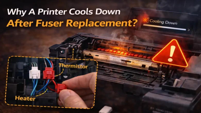 Printer Cools Down After Fuser Replacement? Check This