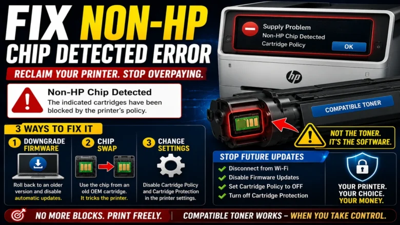 Is Your HP Printer Soft-Bricking Itself? The Ugly Truth Behind ‘Supply Problem’ Errors (And How to Fight Back)