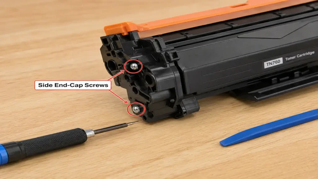 Brother TN760 Toner Reset Fix 4-Phase Gear Override