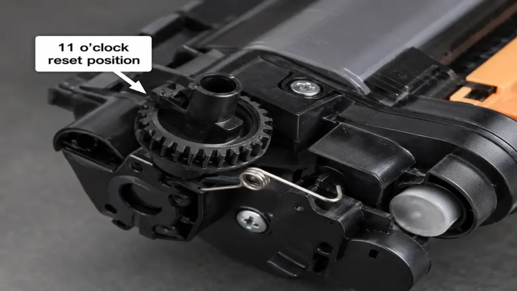 Brother TN760 Toner Reset Fix 4-Phase Gear Override