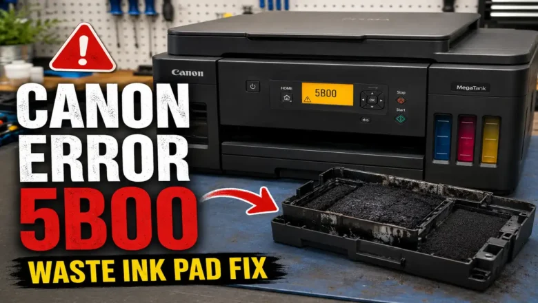 Canon Error 5B00 Fix: 4 Steps (Stop Bricking Your EEPROM)