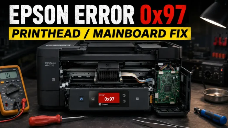 Epson Error 0x97 Fix: 4-Phase Printhead and Mainboard Diagnostic