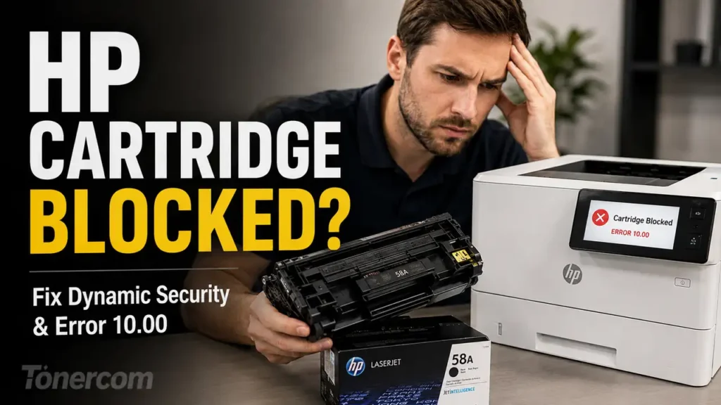 Fix HP Cartridge Blocked Error Firmware Downgrade Guide