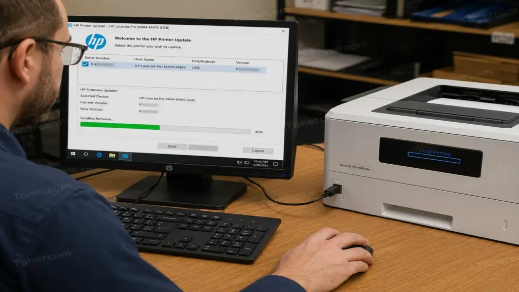 Fix HP Cartridge Blocked Error Firmware Downgrade Guide