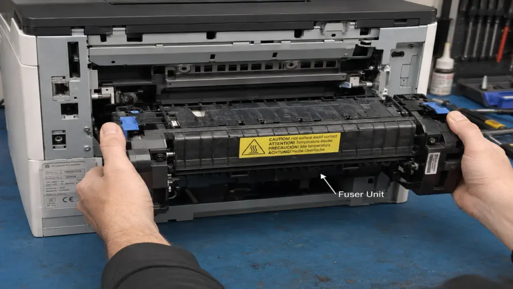 HP 50.4 Fuser Error Fix 4-Phase Thermistor Diagnostic