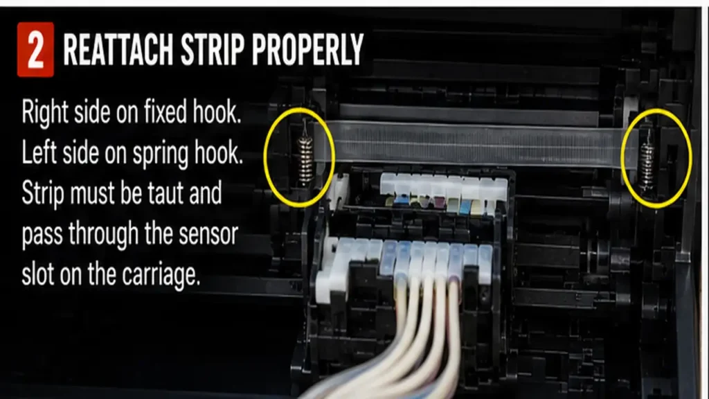 Epson Error 031006 (Carriage Jam) Causes and Safe Encoder Strip Cleaning