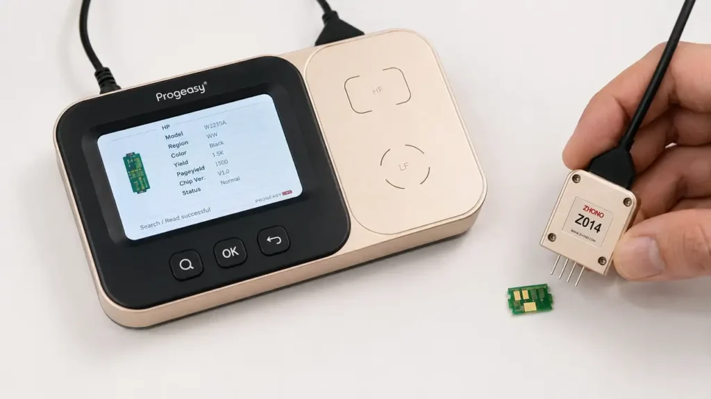 Zhono Progeasy HP Chip Reset 1215 Series Technical Guide