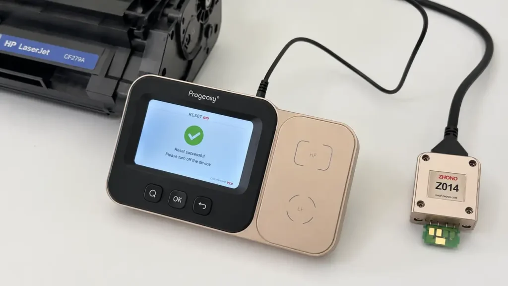 Zhono Progeasy HP Chip Reset 1215 Series Technical Guide